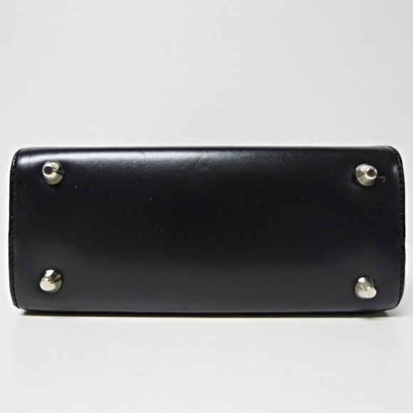 multi-color stripe double handle mini bag - Picture 5 of 7